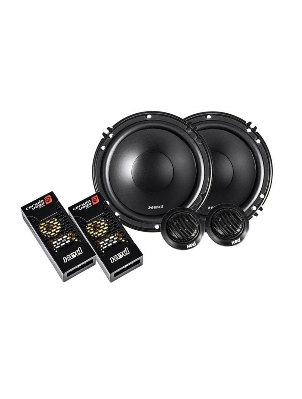 Cerwin Vega 6.5" Component & 6"x8" Coaxial Speakers for 1992-1996 F-150 Pickup