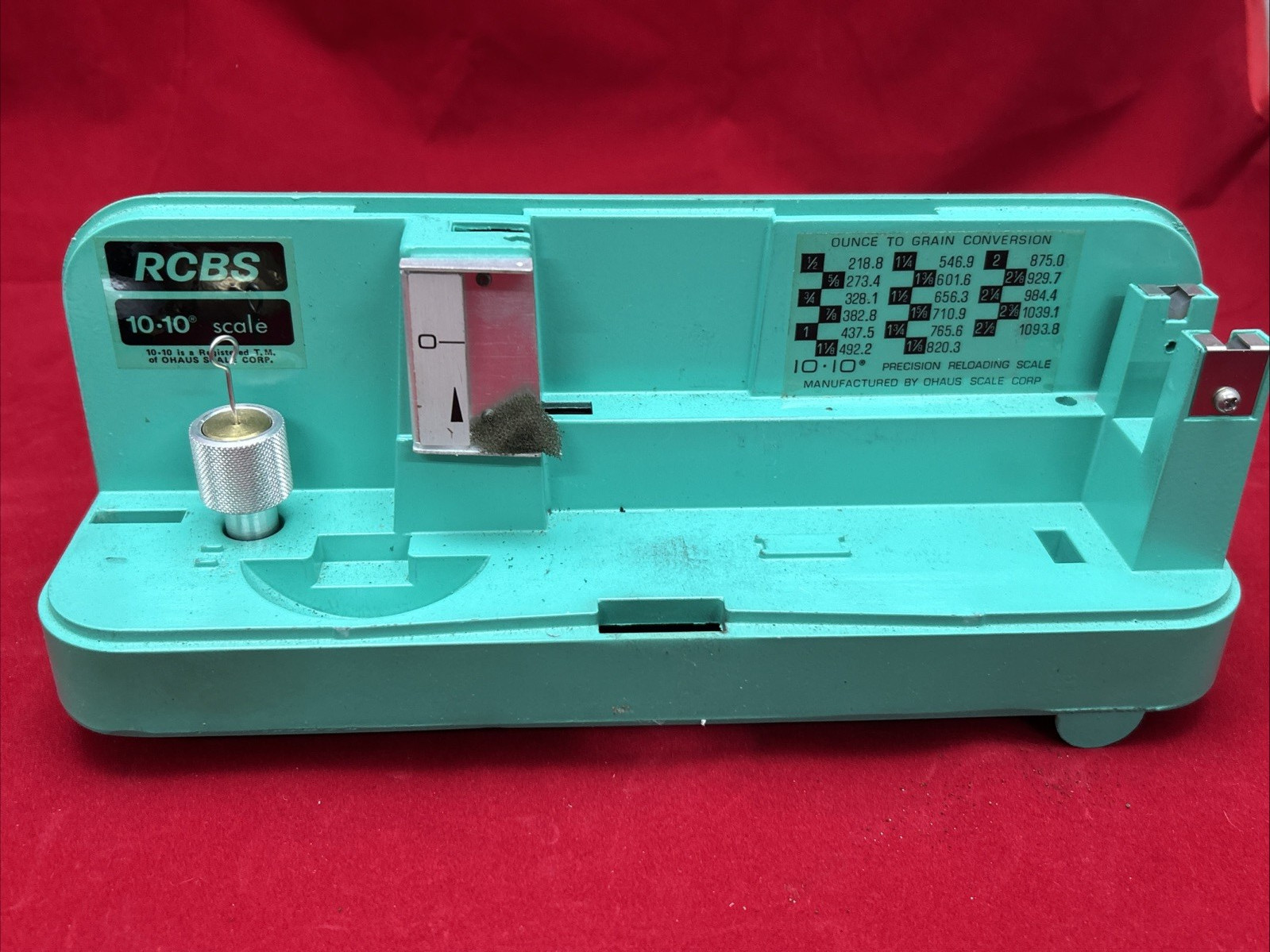 RCBS Model 10-10 Reloading Balance Beam Scale