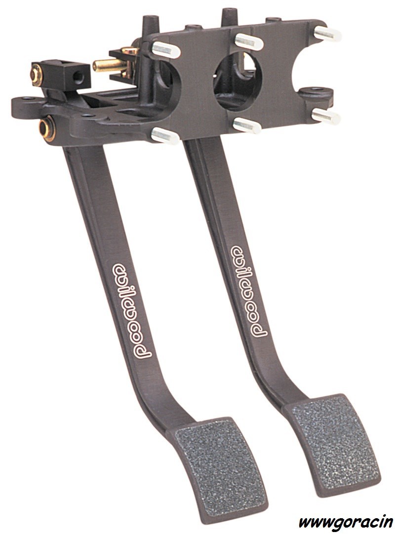 Wilwood Swing Mount Brake & Clutch Aluminum Pedal Assembly,6.25 to 1 Ratio