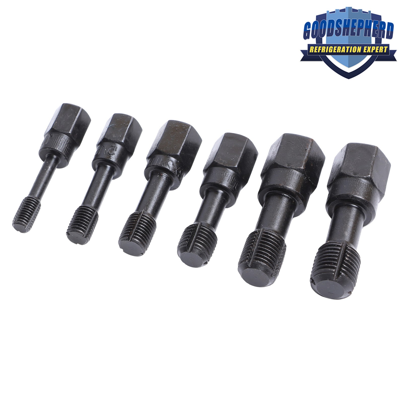 49Pieces Thread Chaser Set UNC UNF Metric Thread Restorer Tool Rethreading Kit