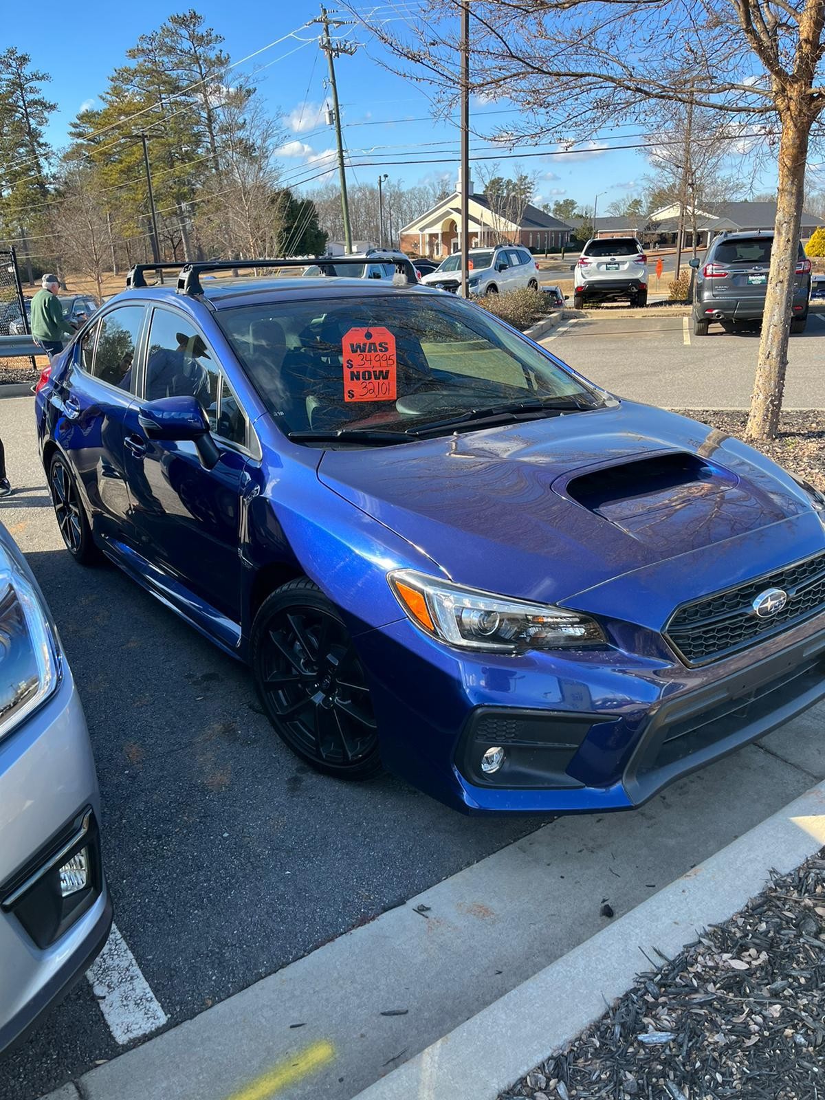 For Subaru WRX (2019-2026) Roof Rack Cross Bar Fix Point, Black