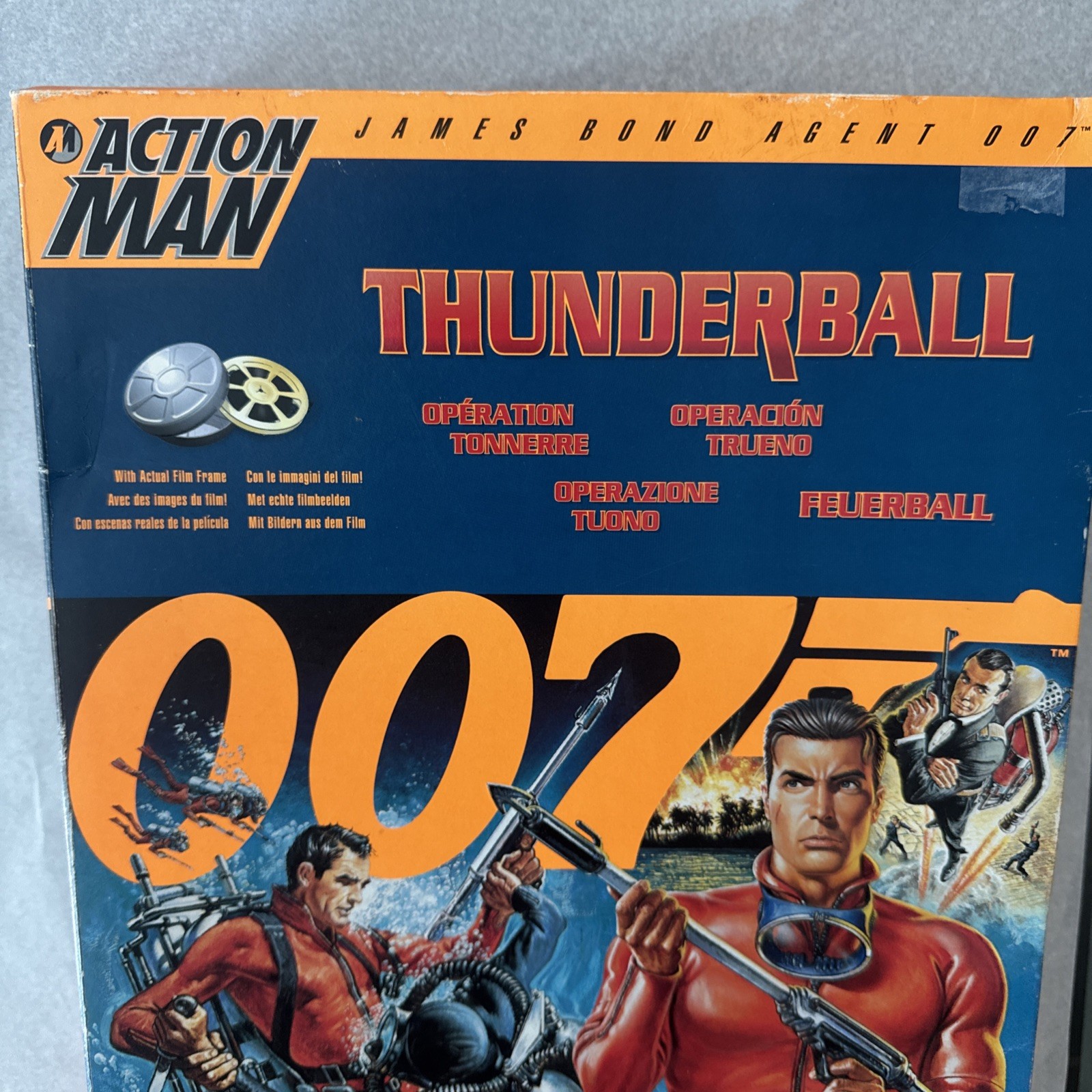 1997 Hasbro Action Man James Bond 007 Thunderball Fast Ship