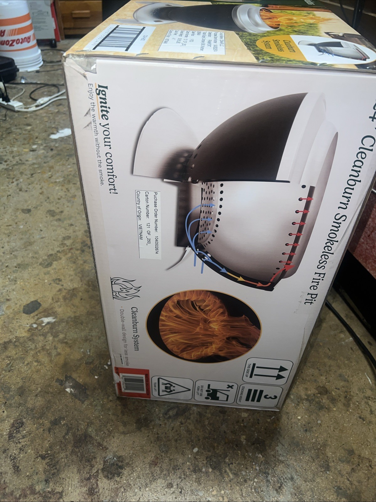 Cuisinart Smokeless Fire Pit , 24" Coh-802