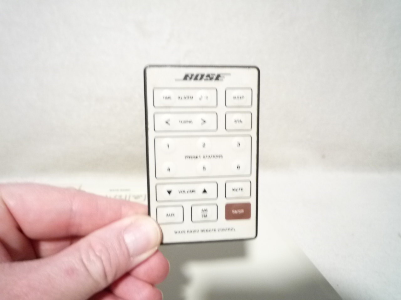 BOSE WAVE RADIO with REMOTE CONTROL & POWER CORD ~ MODEL AWR1-1W