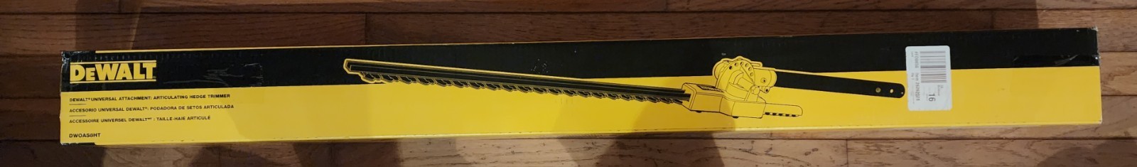 NEW DEWALT Universal Articulating Hedge And Bush Trimmer Attachment DWOAS8HT