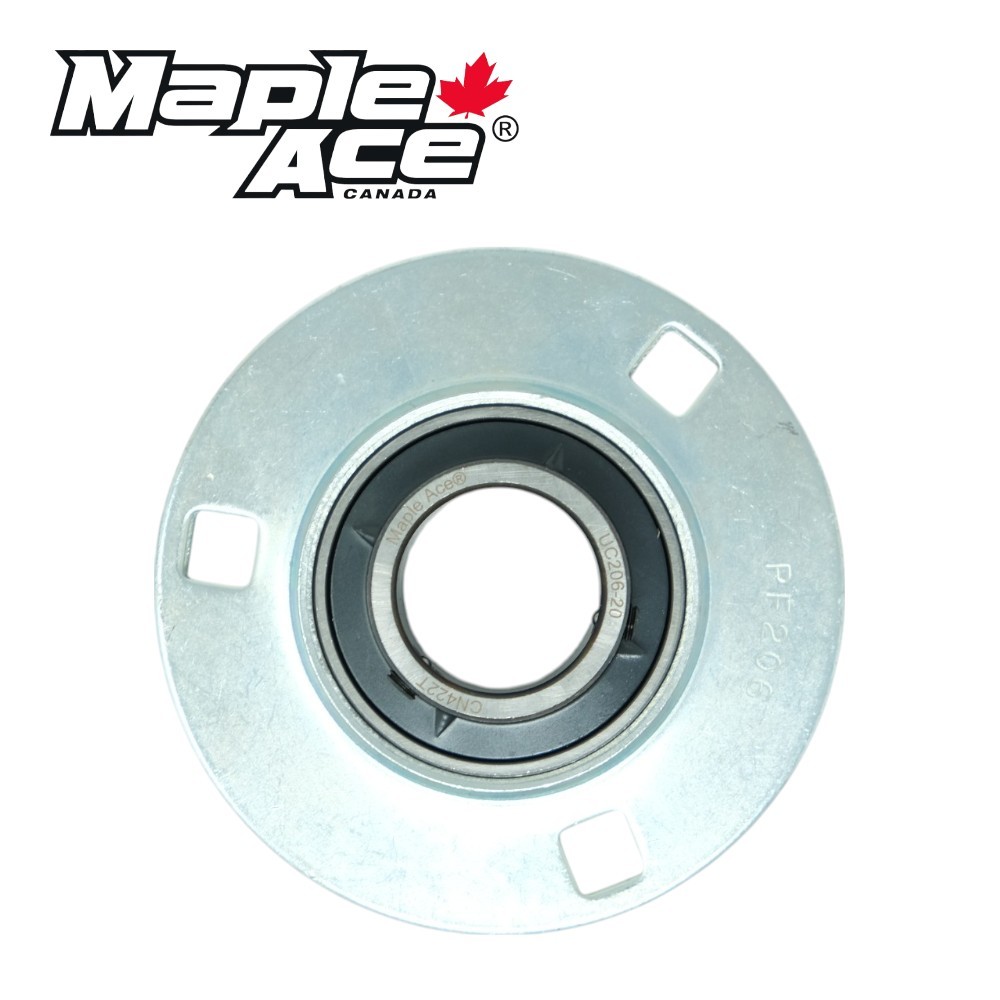 UCPF205-16 Pressed Steel Housing Round Flanged 3-Bolt with Insert Bearing 1"