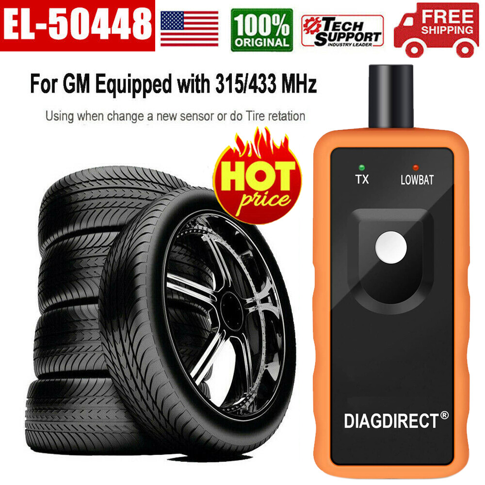 🔥EL50448 TPMS Relearn Reset Tool Auto Tire Pressure Monitor For GM Chevy Buick