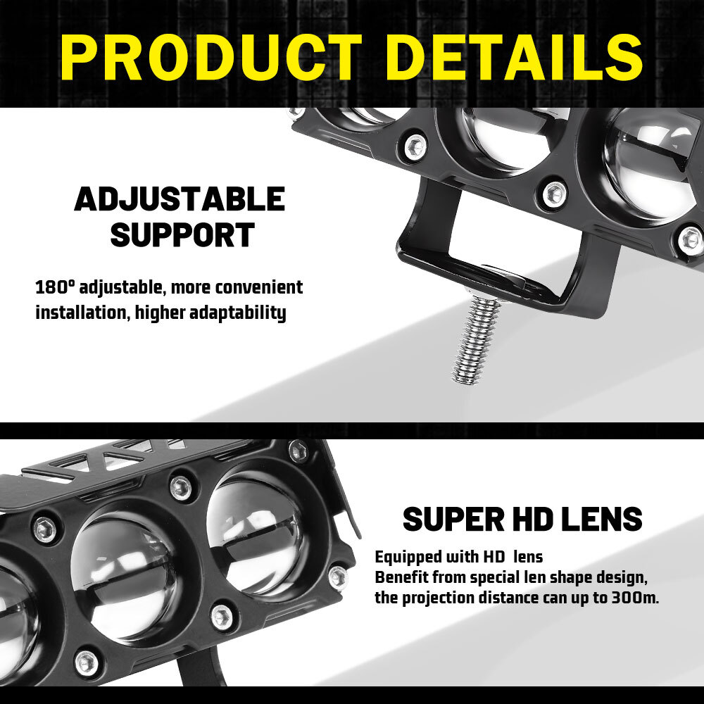 Roof For Can-Am Maverick X3 Curved 50" LED Light Bar Mount Kit +4" Cube Pods Fog