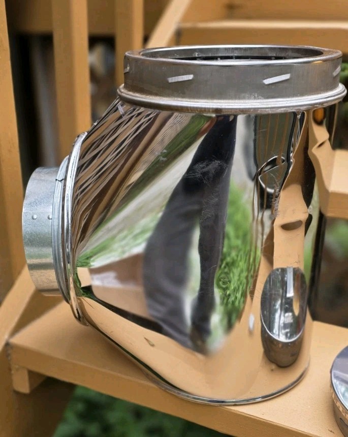 Duravent Duratech Simpson Tee with Cap 9567N 9567SS Stainless Steel - New