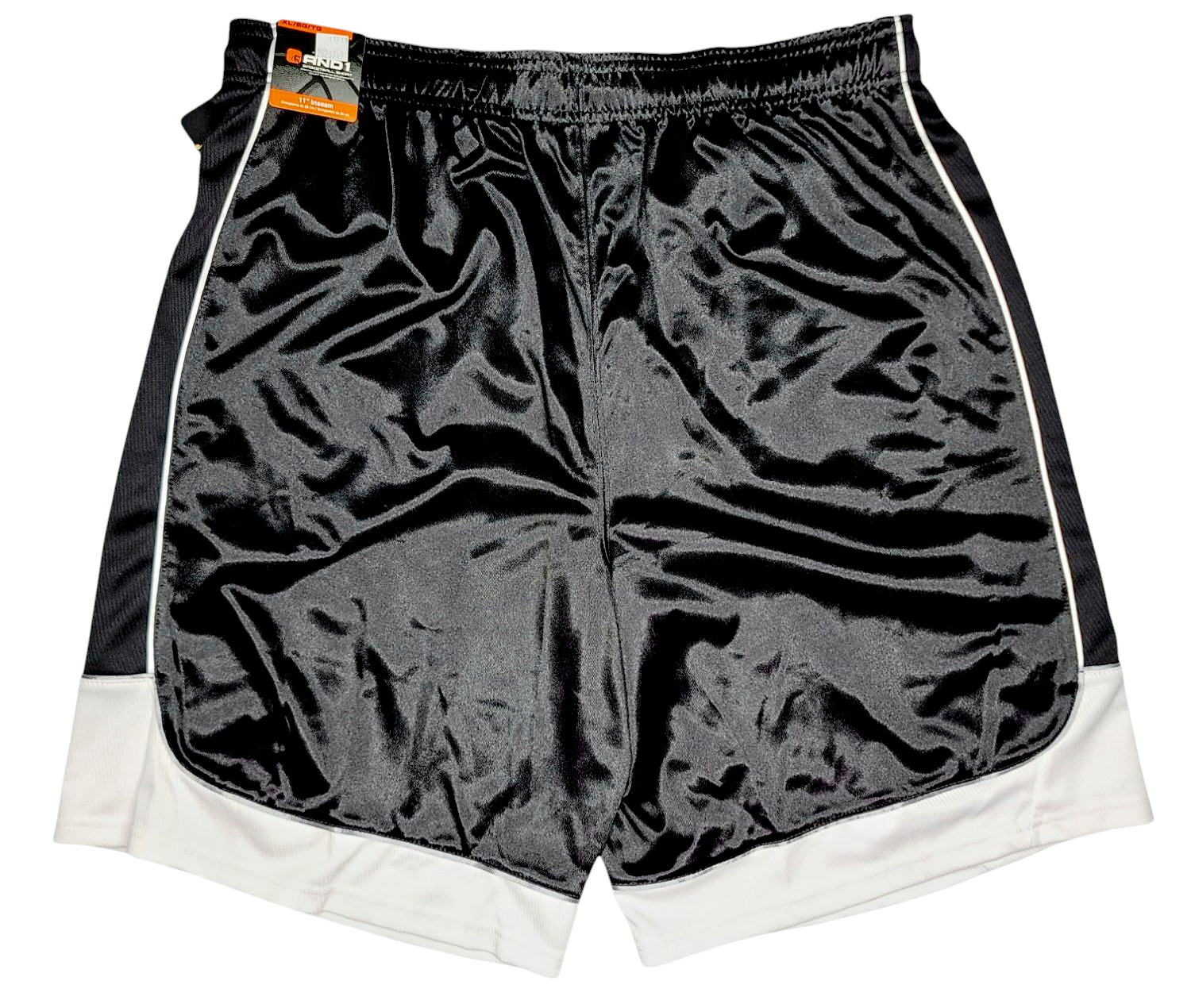 And1 #11719 NEW Men's Multicolor Elastic Waist Drawstring 11" Inseam Shorts