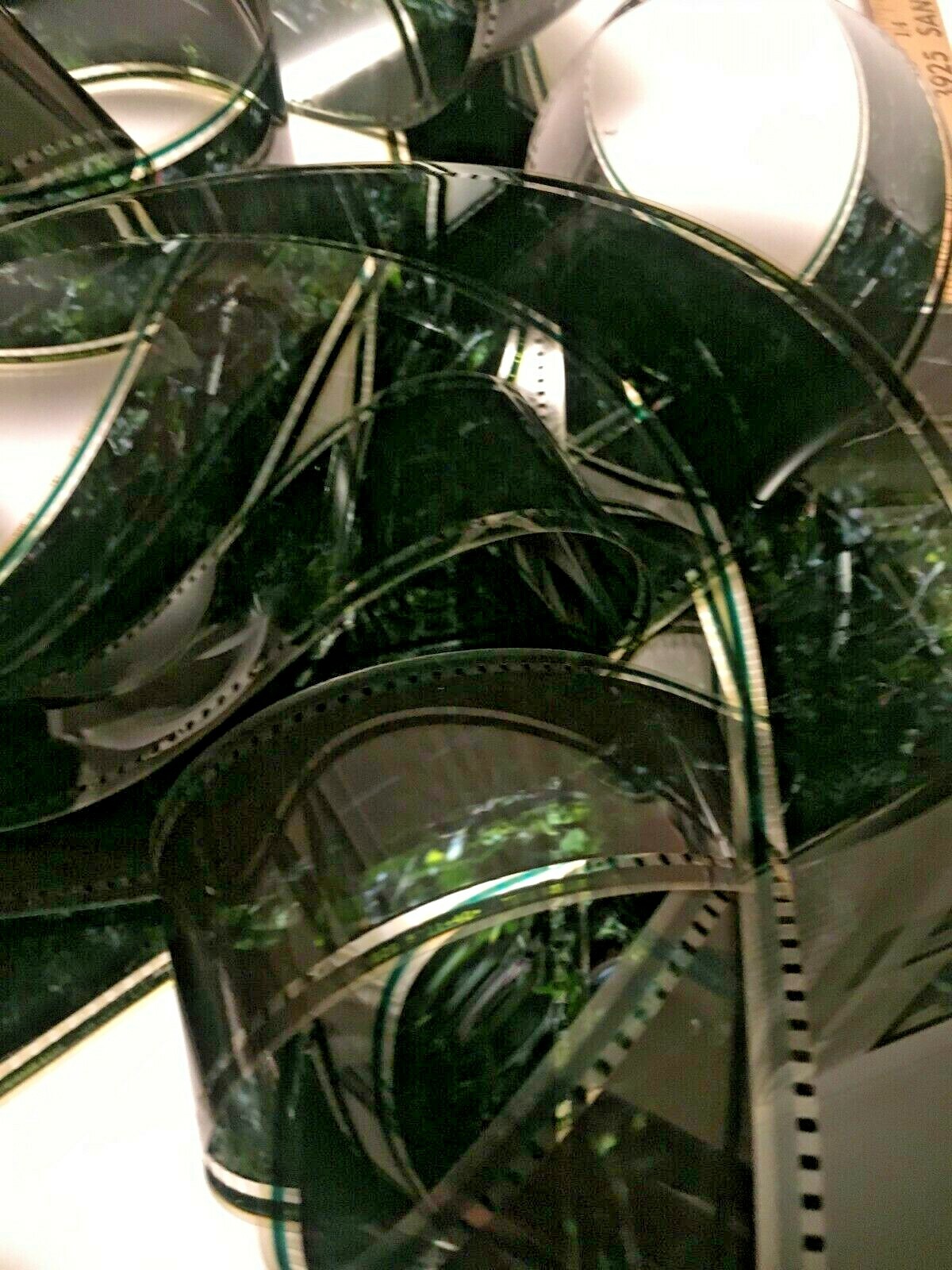 Hollywood Real 70mm Movie Film 50ft. Art Deco And Theater Room Reel Decor 2.75"