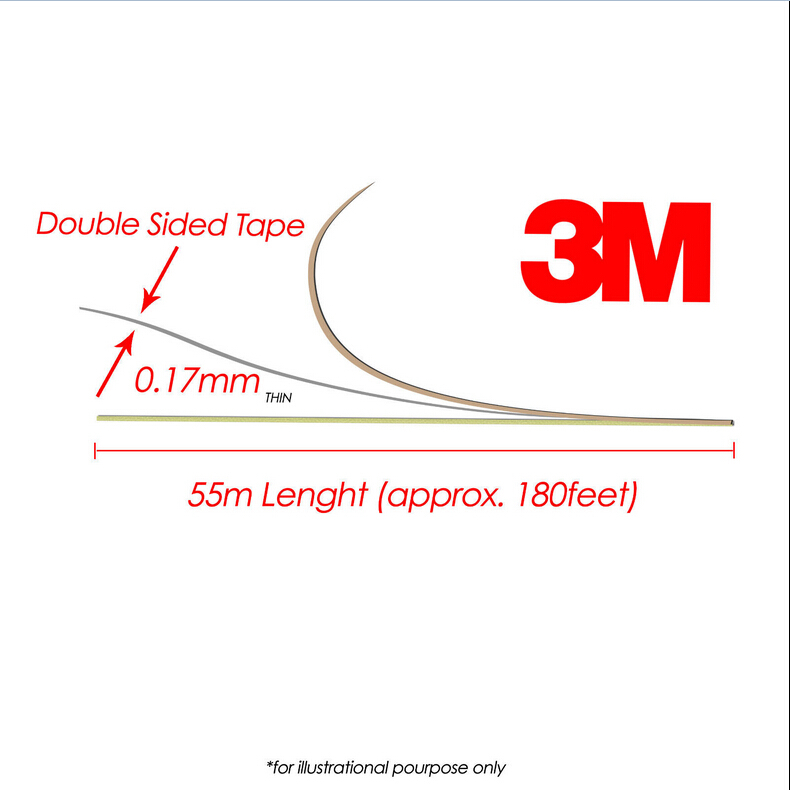 3M 300LSE Double Sided Transparent Clear Adhesive Tape, Cellphone Repair