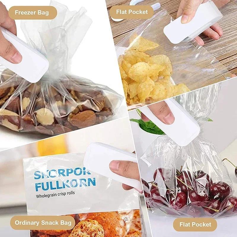 Mini Heat Bag Sealer Portable Thermal Plastic Food Packaging Sealing Machine