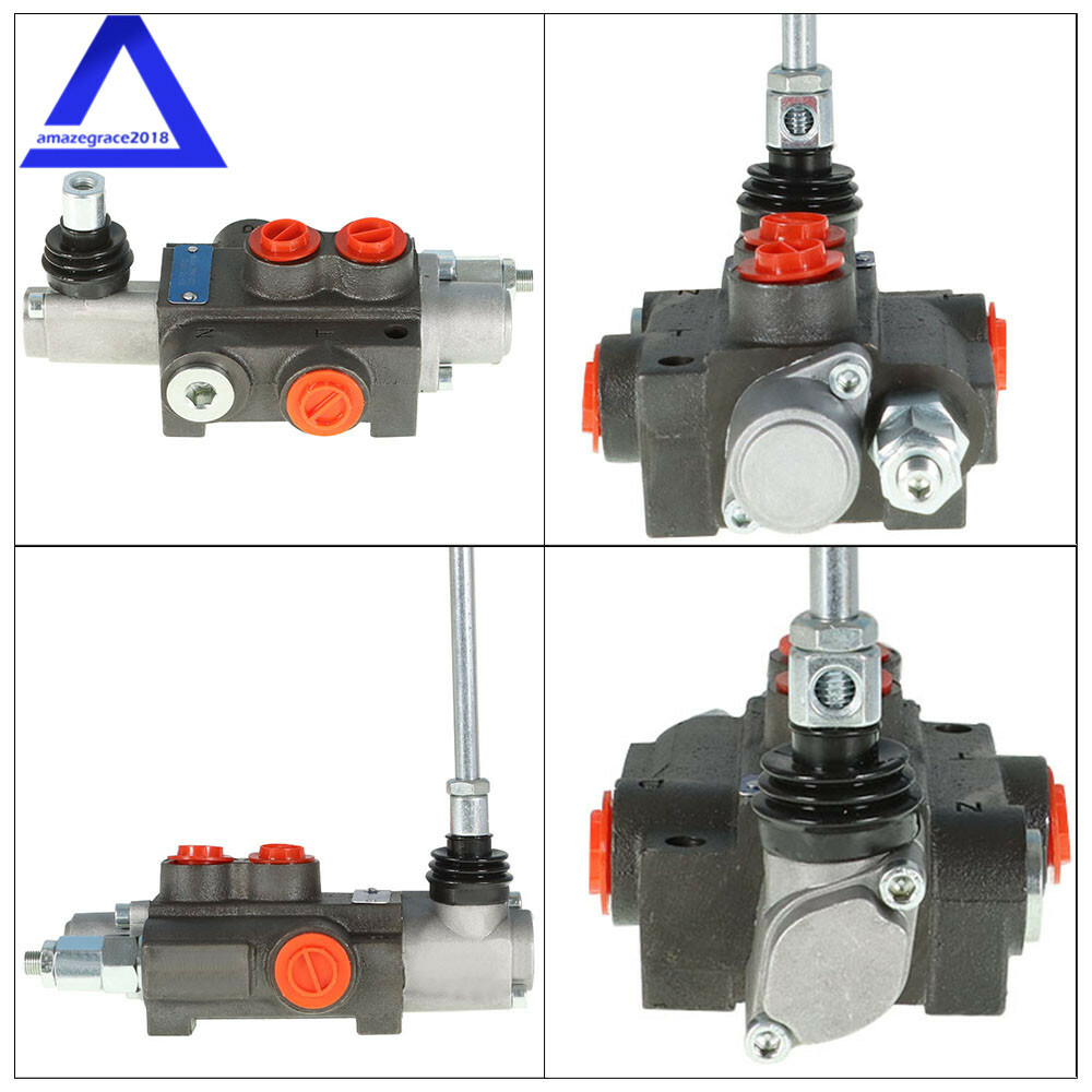 1 Spool 11 GPM Hydraulic Directional Control Valve Monoblock Double Acting