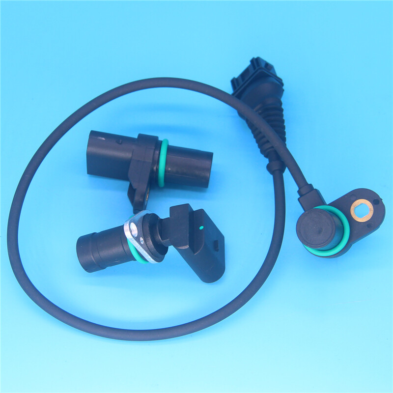 Set of 2 Engine Camshaft & 1 Crankshaft Position Sensors fit BMW 325xi 2001-2005