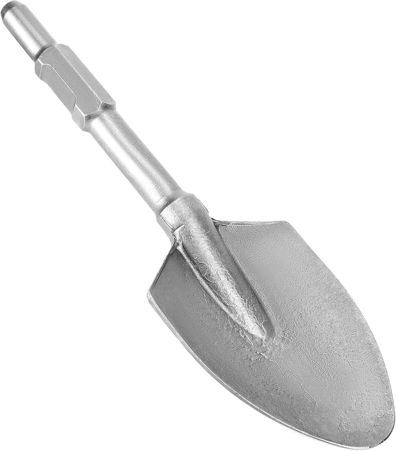 Demolition Hammer Clay Spade Scoop Shovel Bit Spline Shank Hex 1-1/8" Shovel