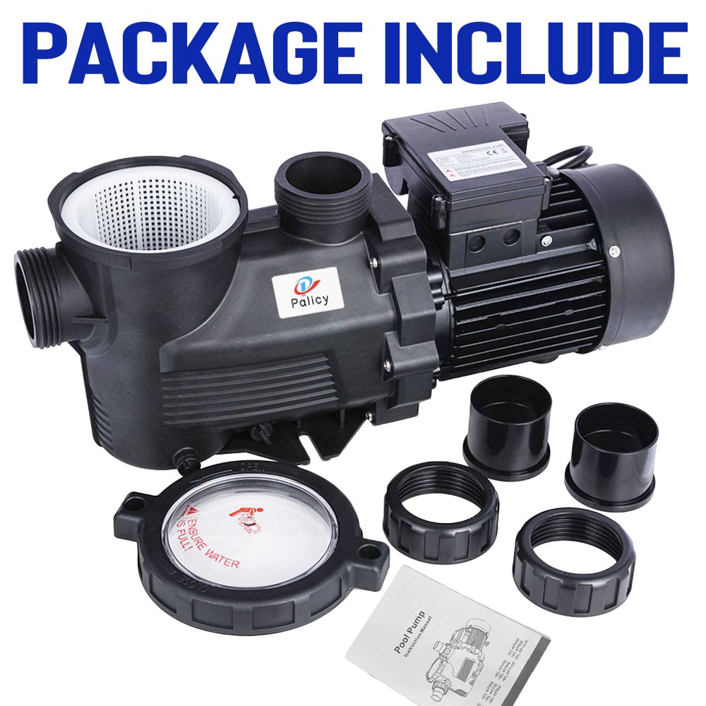 3HP Self-Priming Pool Pump 110V for Hayward, 8200GPH In/Above Ground Pool