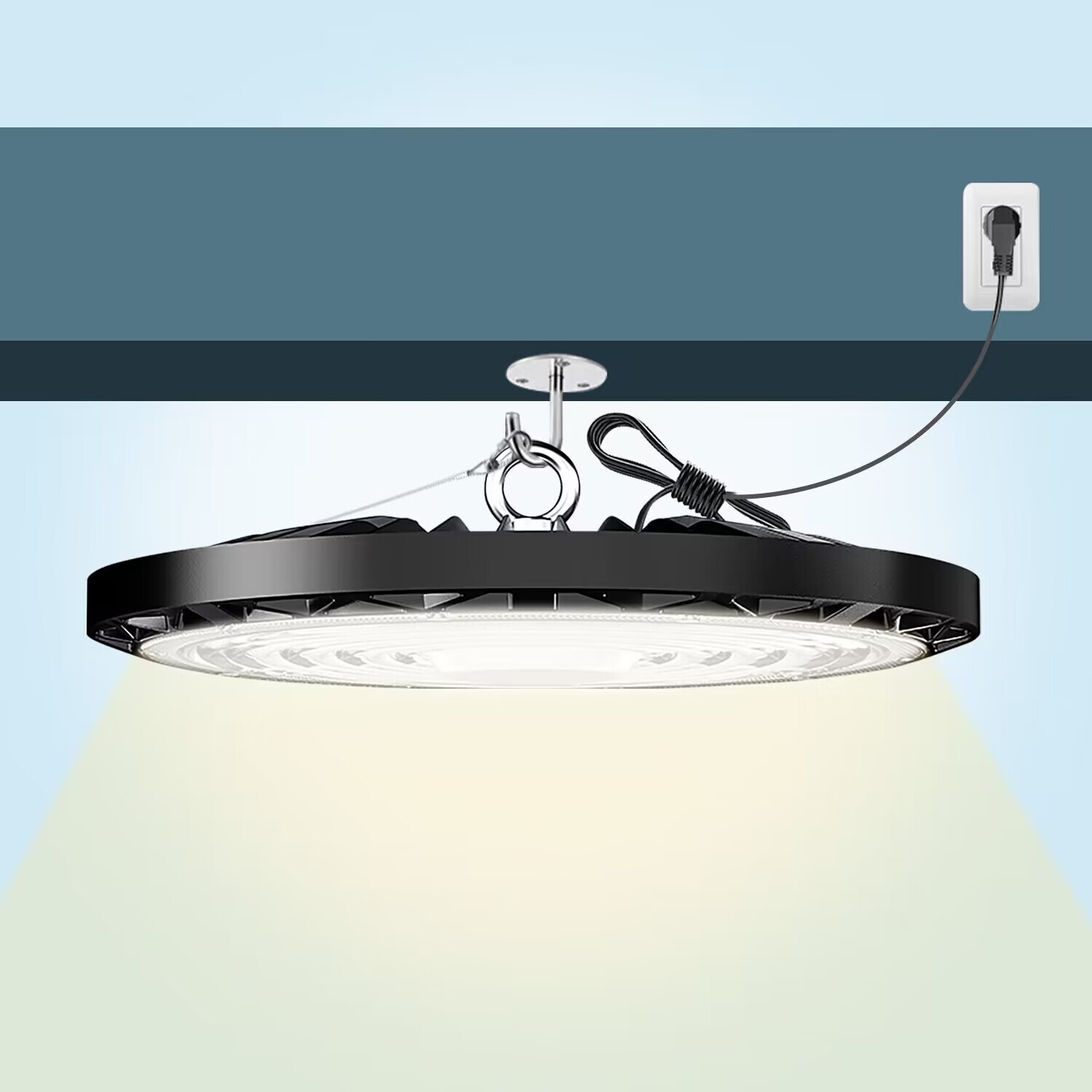 200W UFO Led High Bay Light Commercial Industrial Warehouse Shop Factory Light