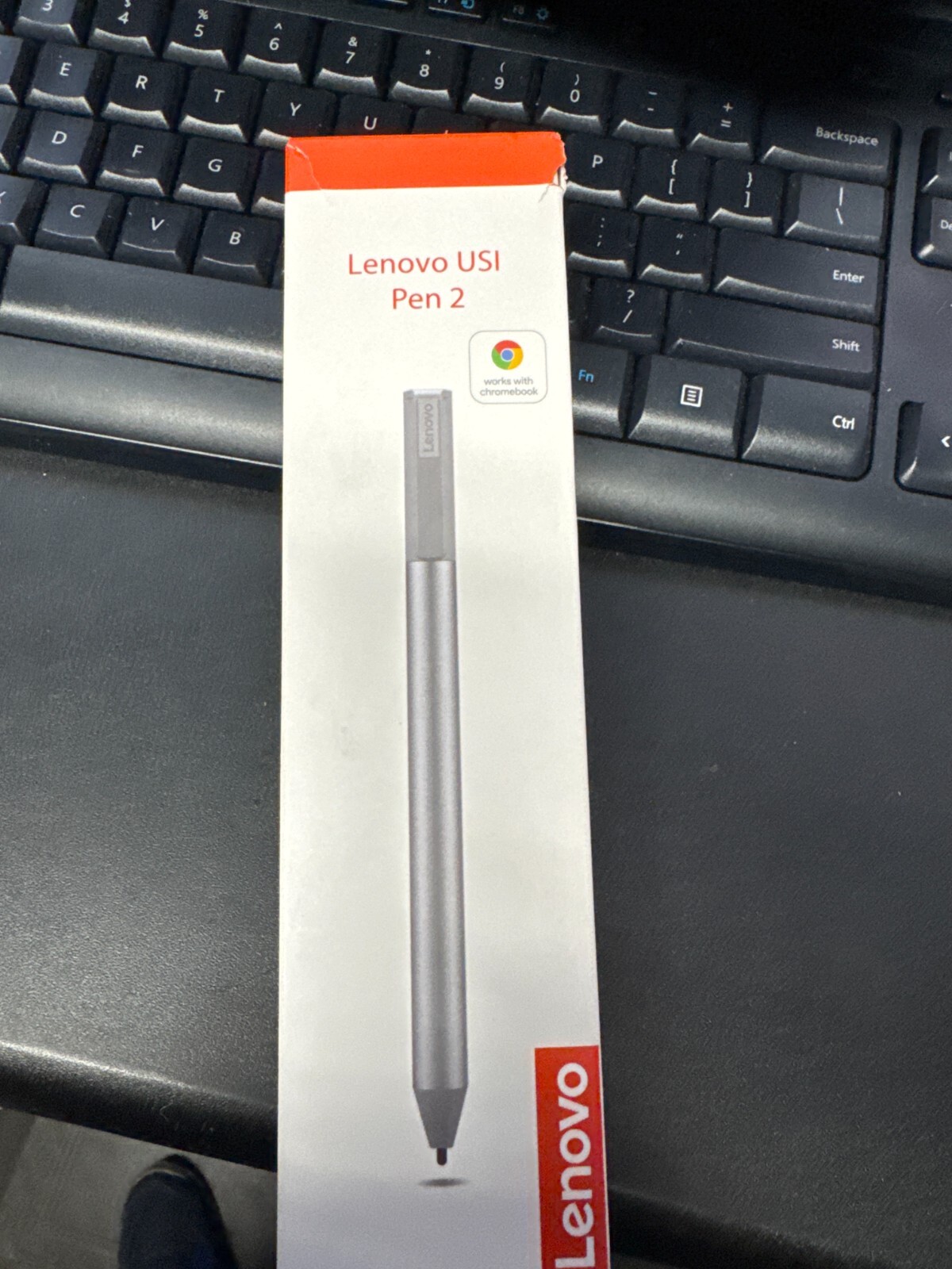 Genuine Original Lenovo - USI Stylus Pen 2 for Chromebook - Gray