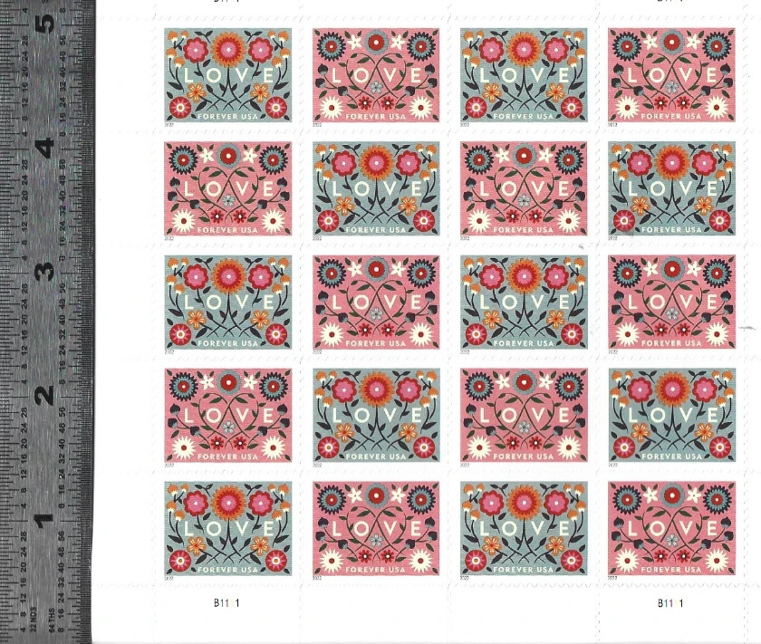 USPS sheet OF FOREVER STAMPS  (RETIRED DESIGNS)