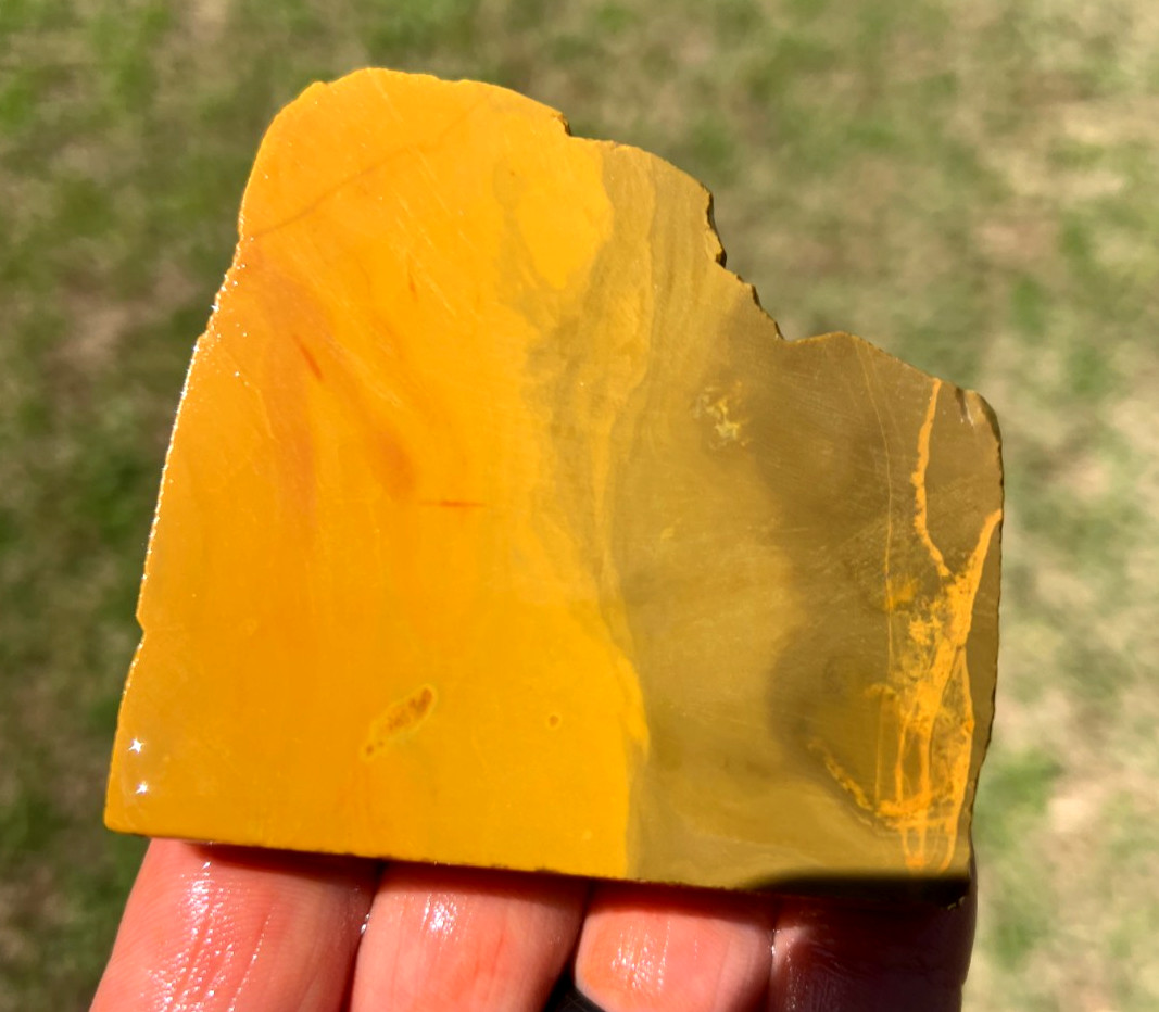 Kambaby Ocean Jasper - Madagagascar -  beautiful for polishing, cabbing - 136g