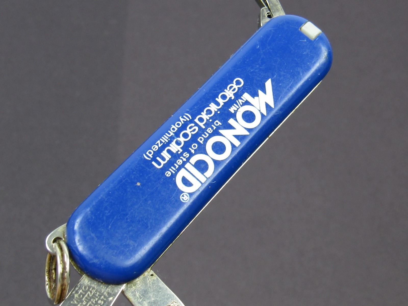 Monocid Victorinox Swiss Pocket Knife Drug Rep Pharmaceutical Promo Advertising