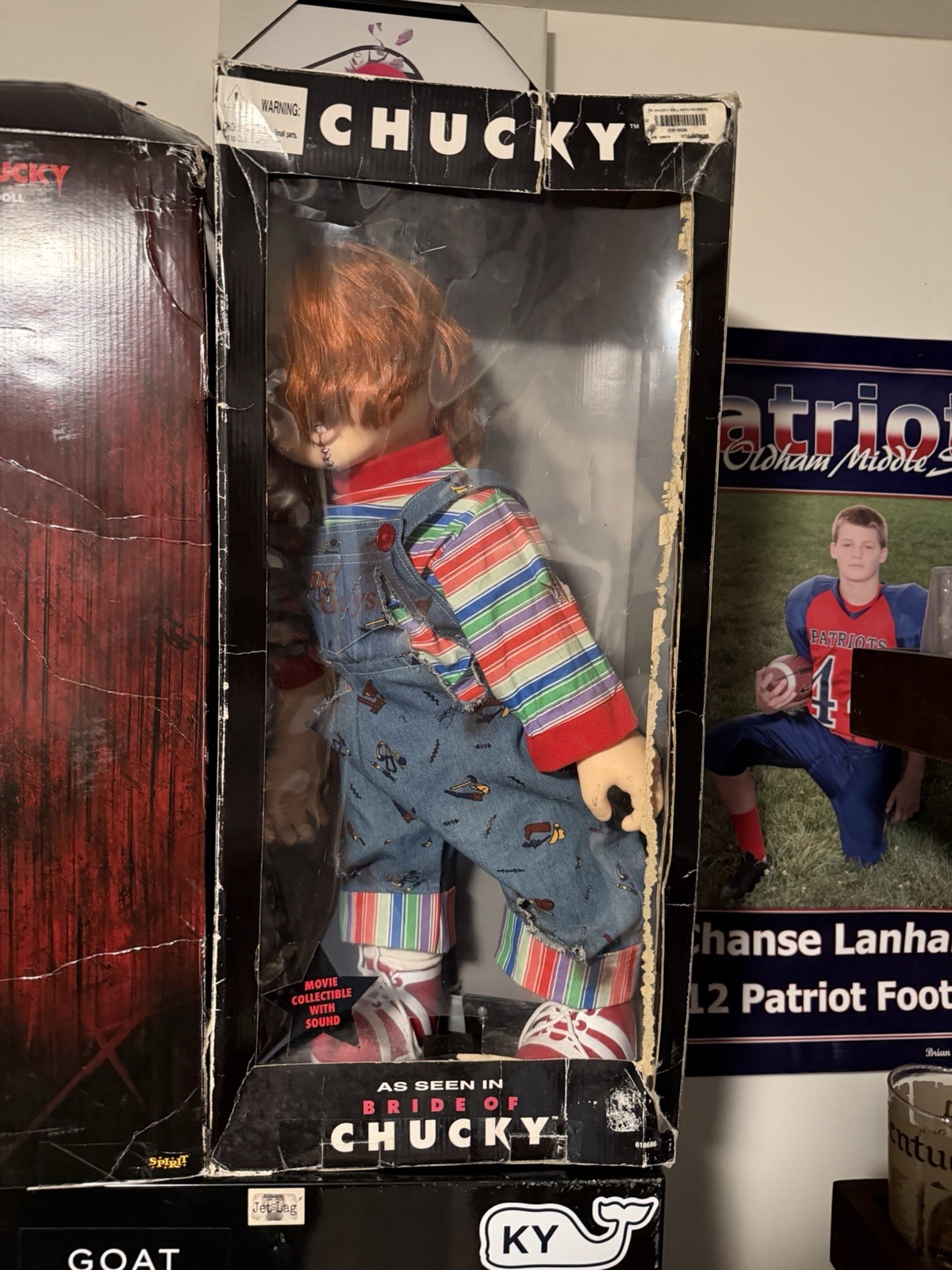 BRIDE OF CHUCKY.TIFFANY (RECALLED) LARGE COLLECTOR DOLL Rare