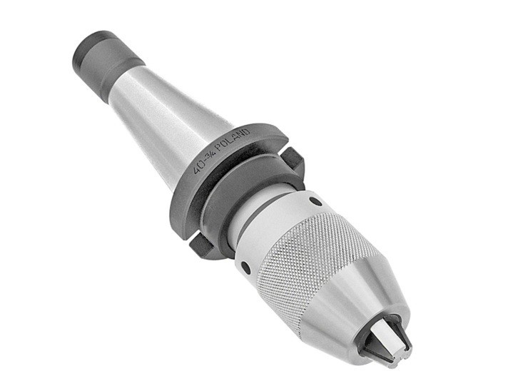 TMX NMTB40 DRILL CHUCK, Keyless, 1/2 in Capacity Made in Poland