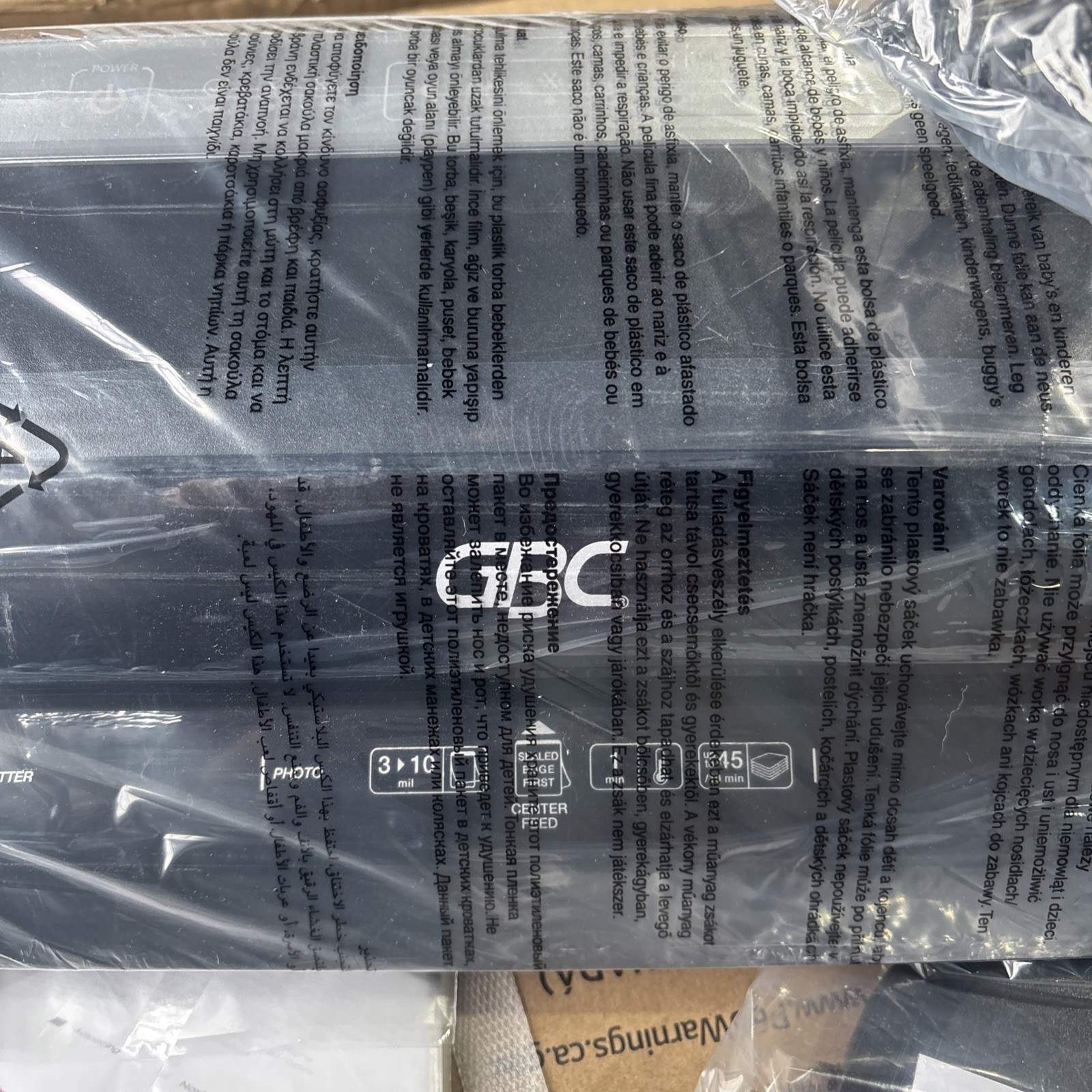 GBC 1703098 Fusion Plus 7000L 120V 12 in. Doc Width Thermal Pouch Laminator, NEW