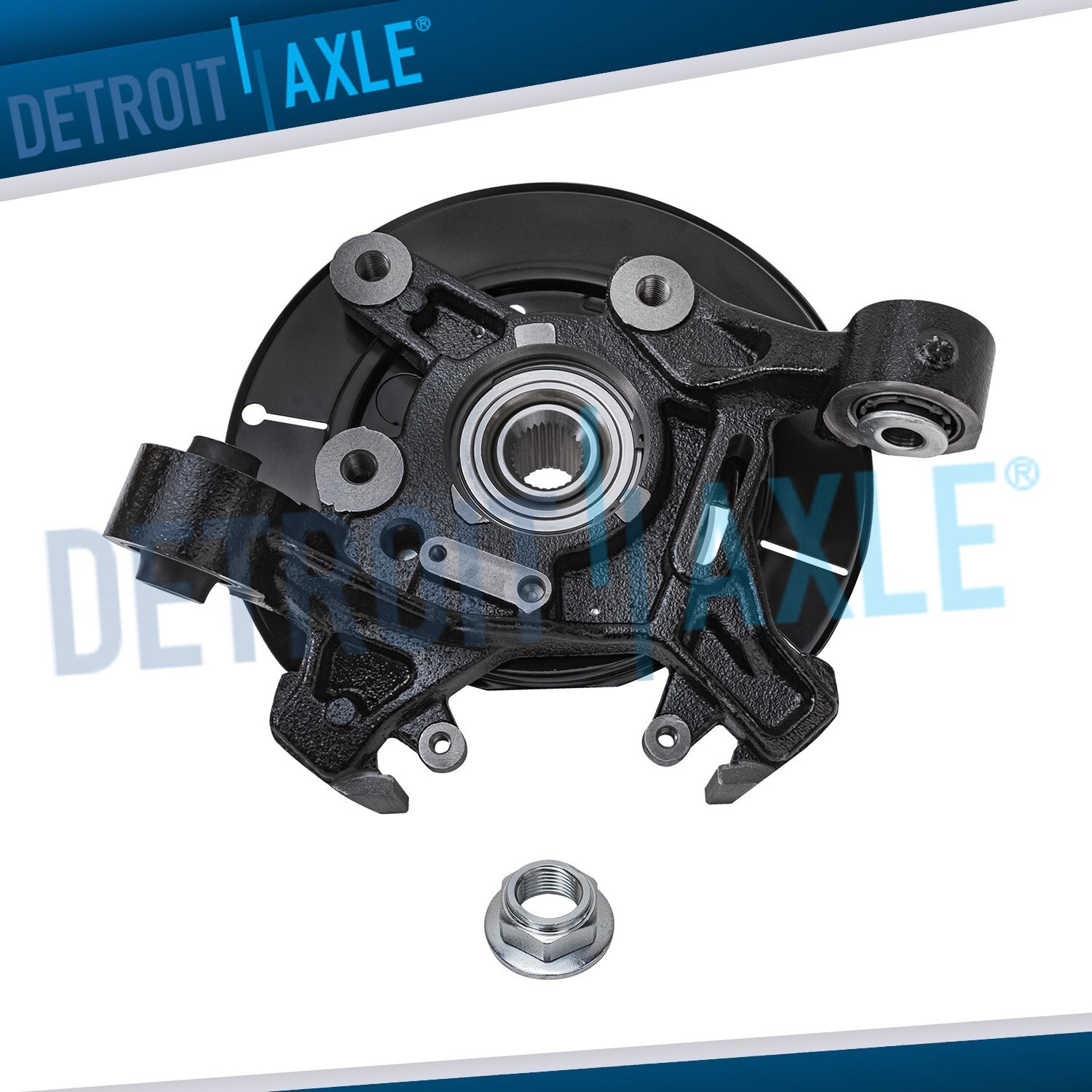 Rear Passenger Side Steering Knuckle Wheel Hub Bearing for Explorer Mountaineer