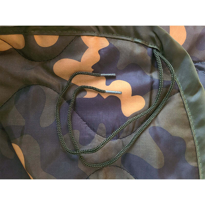 Military Style All Weather Poncho Liner Woobie Blanket Camo Sleeping Bag
