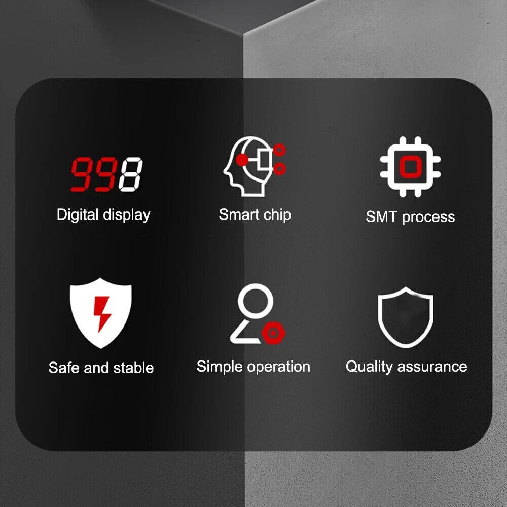 Digital PID Temperature Controller Thermostat Fahrenheit Relay/SSR AC 100V-240V