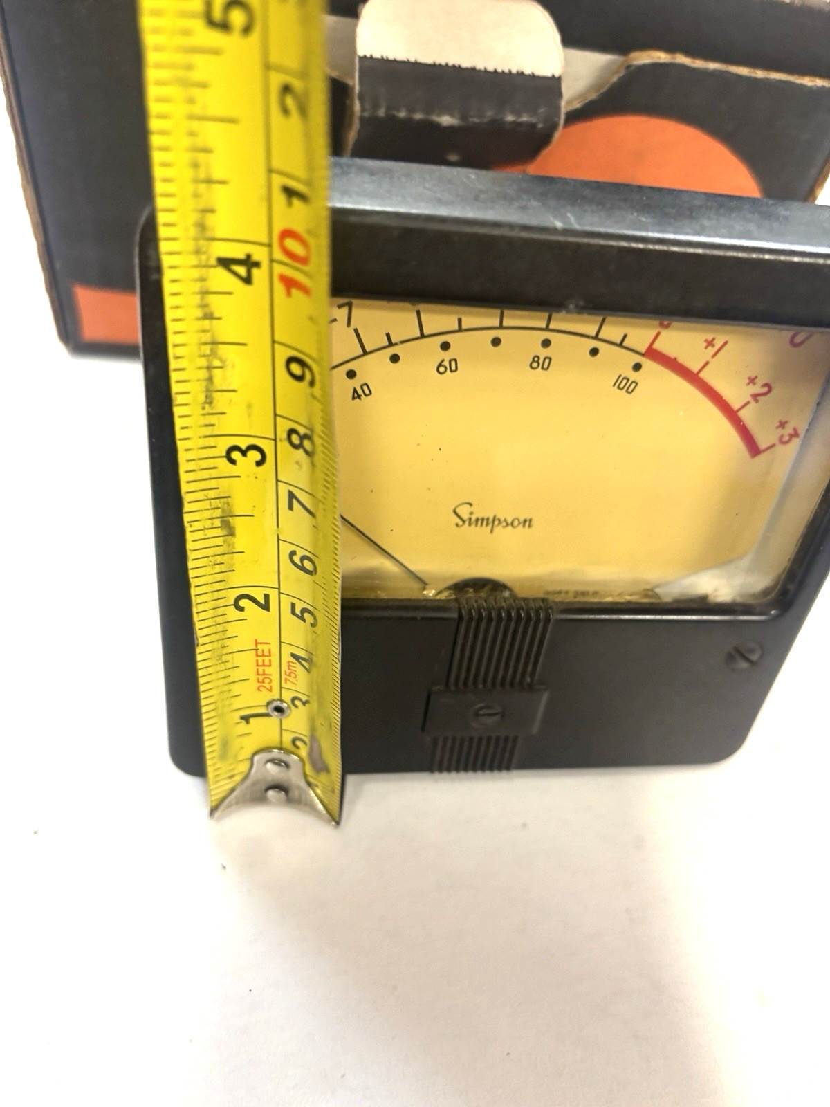 vintage Simpson VU meter SK525-1080 - tested and Works !