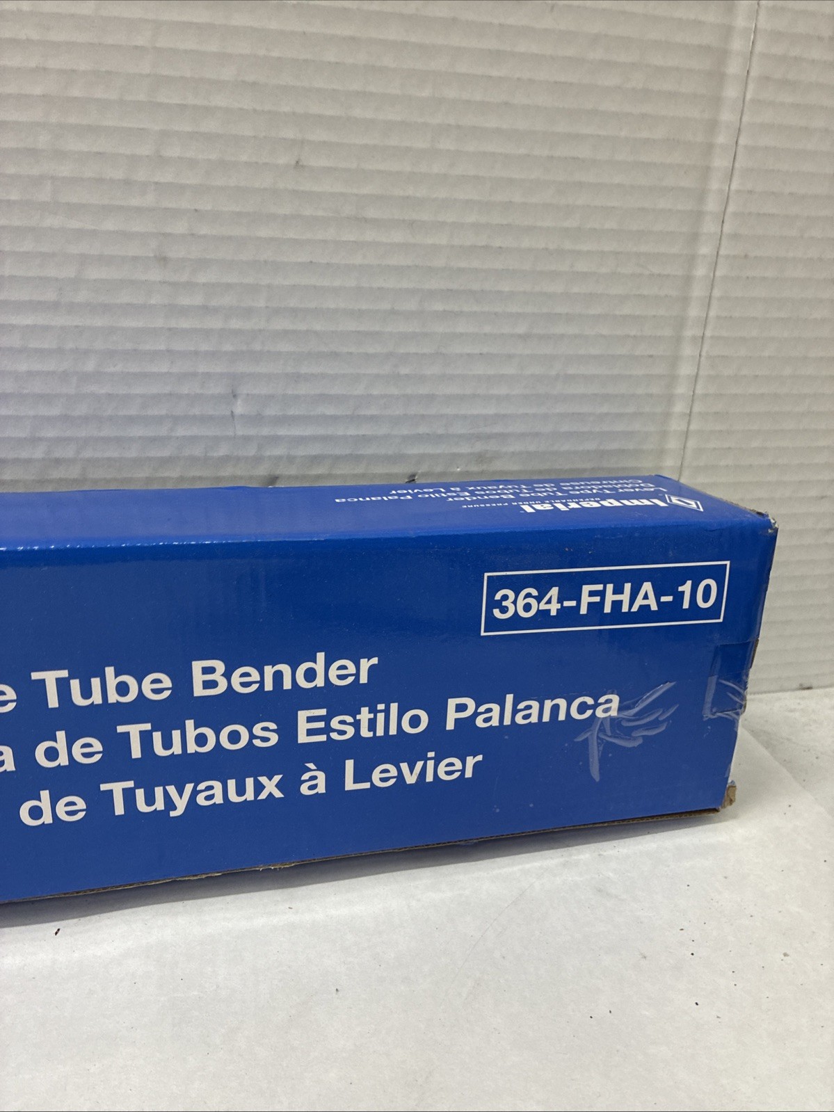 Imperial 364-FHA-10 5/8" Tubing OD 180° Max Angle Non-Slip Grip Lever Bender