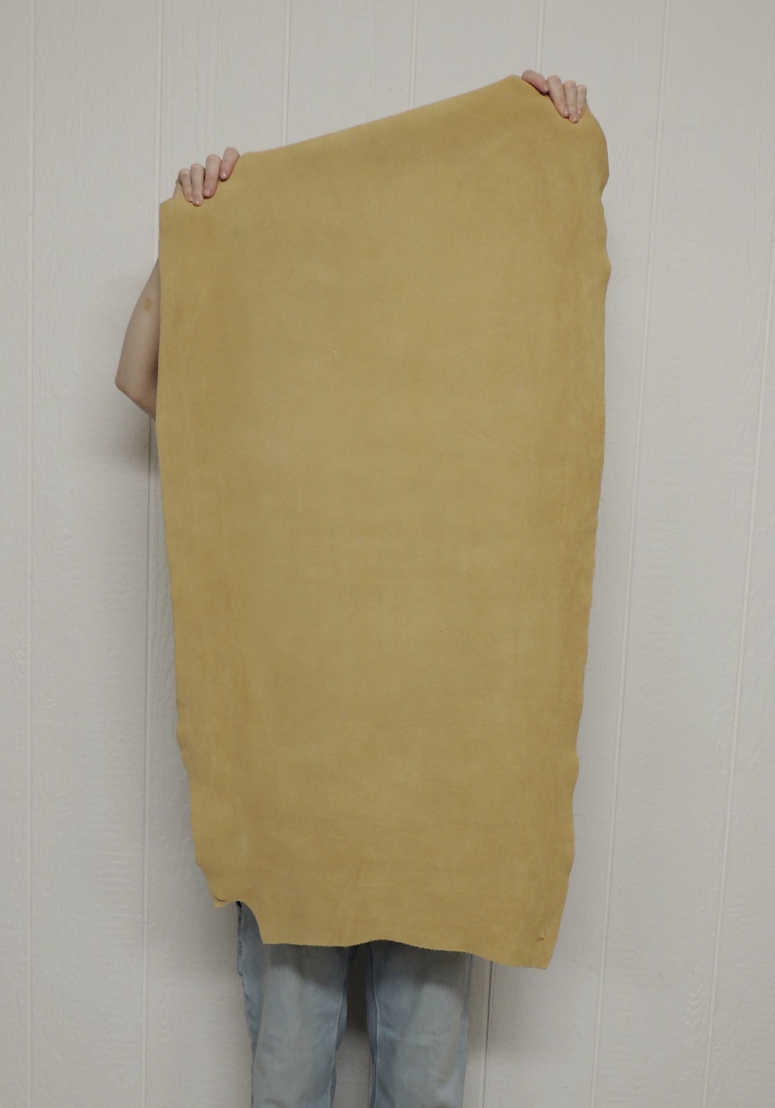 4-6 oz. BRAINTAN BUFFALO Leather Hide for Crafts Moccasins Bags Clothing Quivers