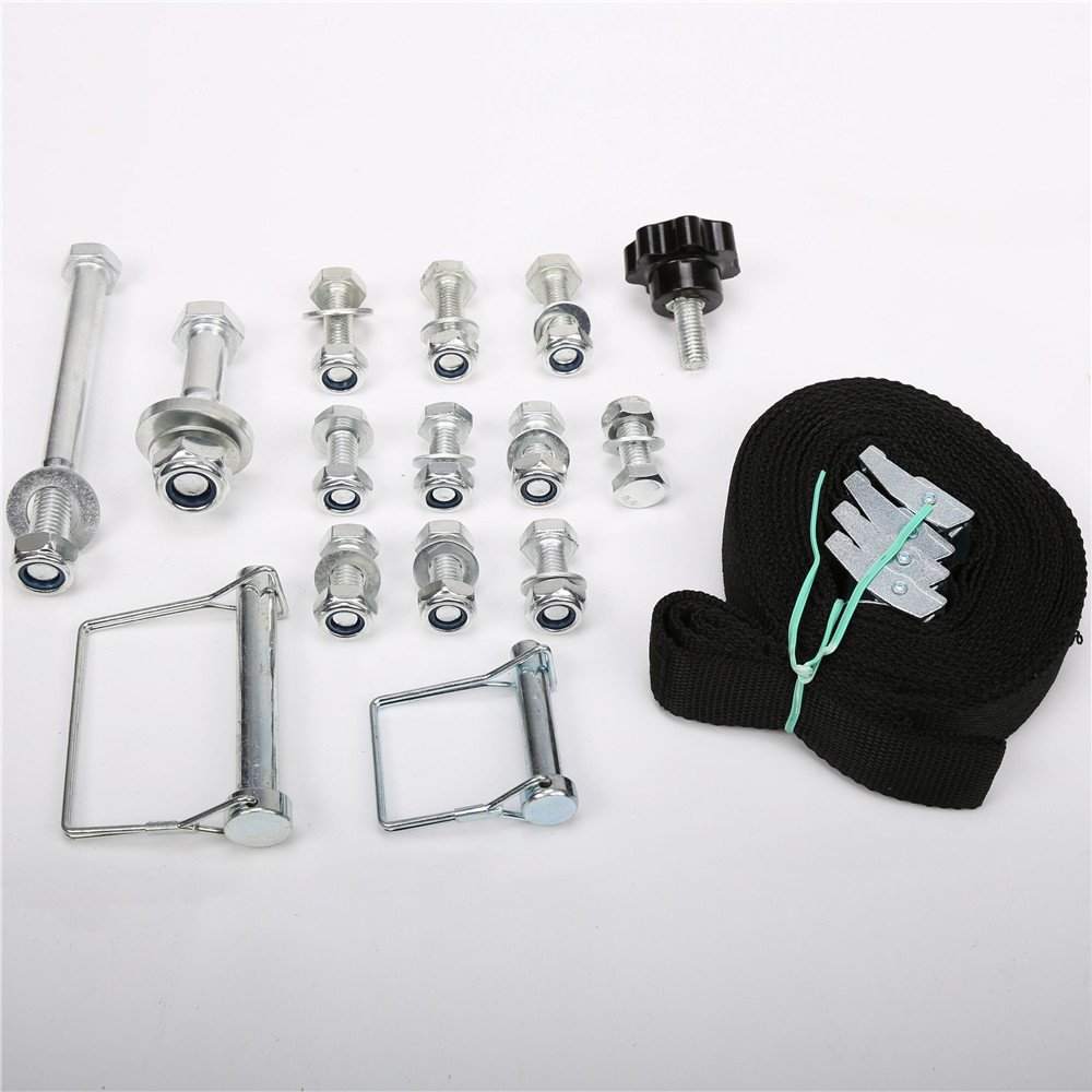 800lb 2" Tow Receiver Trailer Hauler Hitch Mount Rack Motorcycle Scooter Carrier