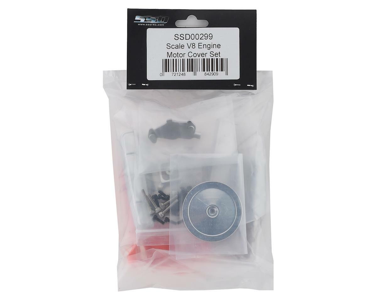 SSD RC Scale V8 Engine Motor Cover Kit [SSD00299]