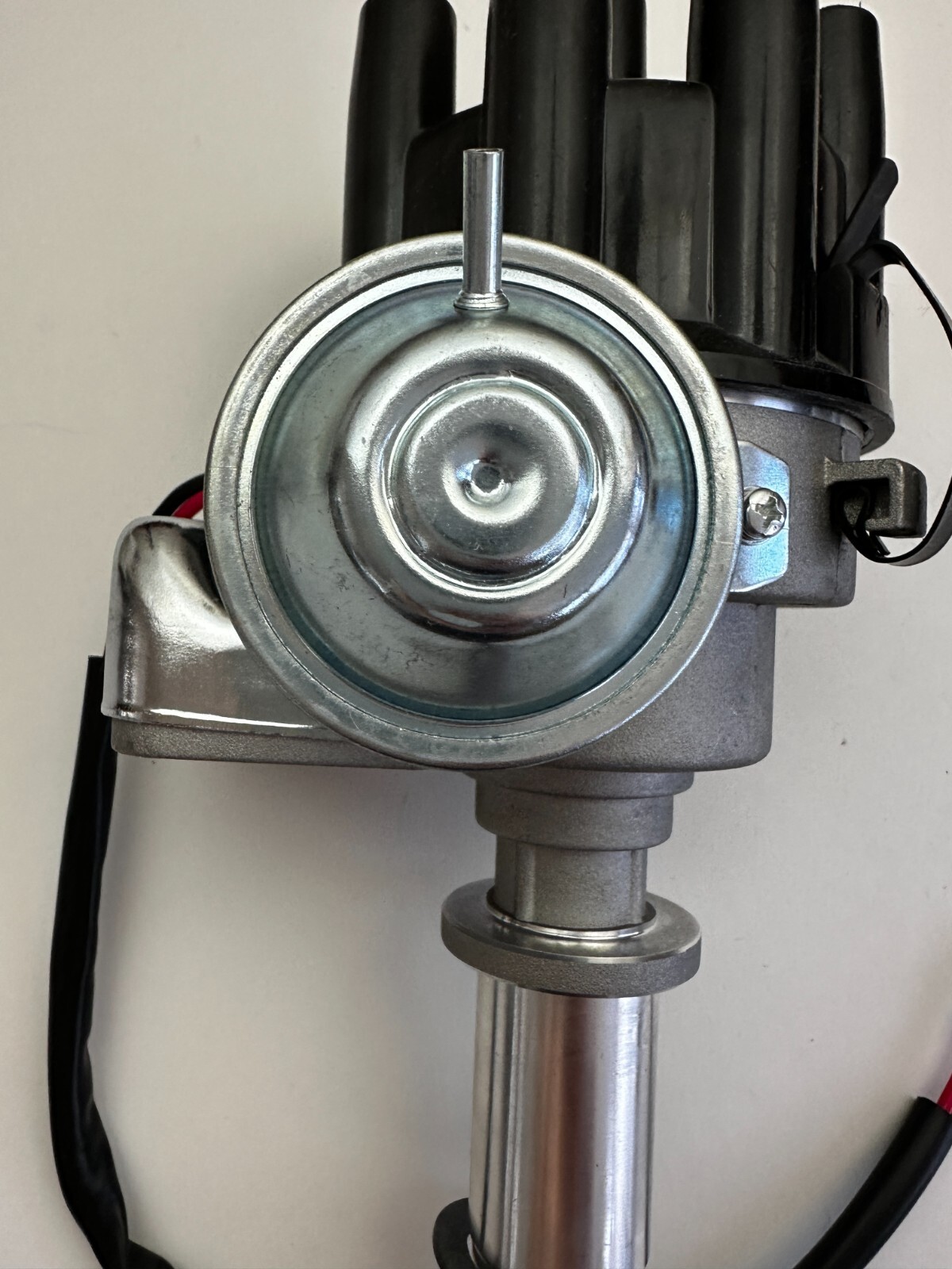 CHEVY SBC BBC 327 350 396 454 BLACK FEMALE Small Cap HEI Distributor + 45K Coil