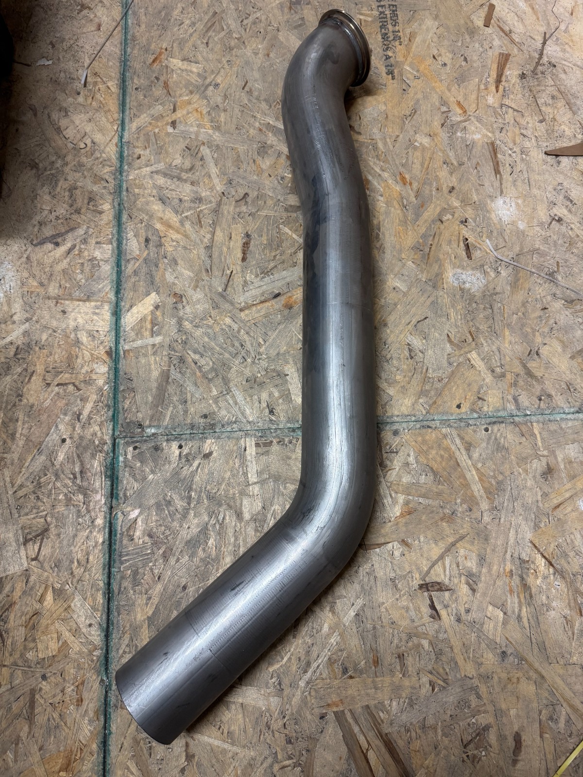 High mount turbo cummins S400 4" turbo downpipe