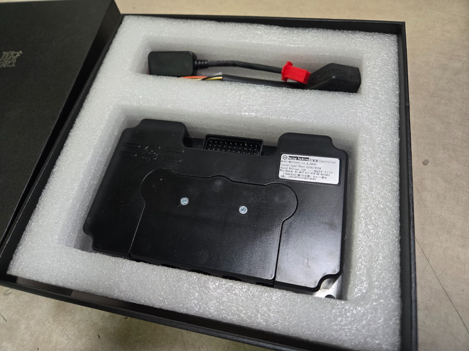 NOB FarDriver ND72450 ENCODER Controller 48-72V, 200A Battery, 450A