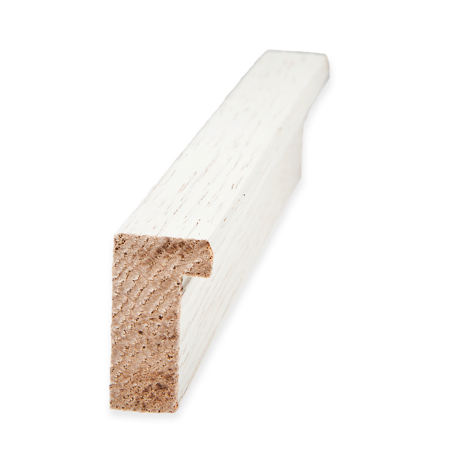 ArtToFrames Picture Frame Custom 0.825" White Stain on Oak Wood 4110 Small