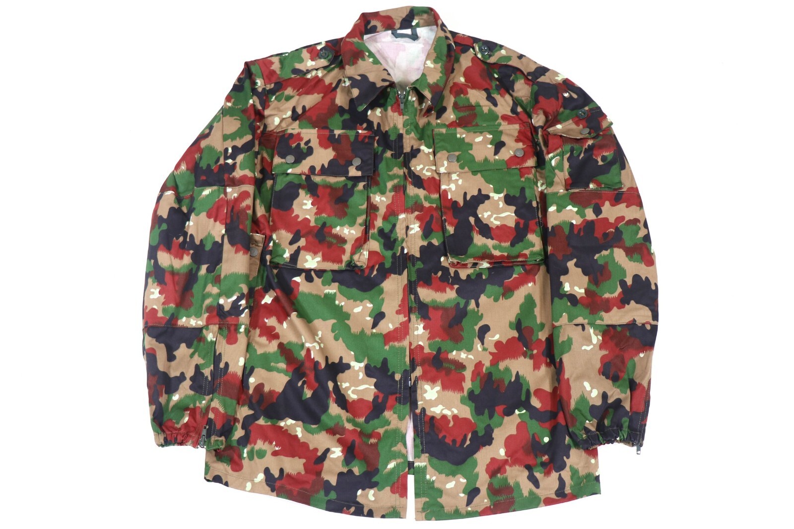 Swiss Army M83 Alpenflage Field Jacket Military Camouflage Uniform M70 TAZ