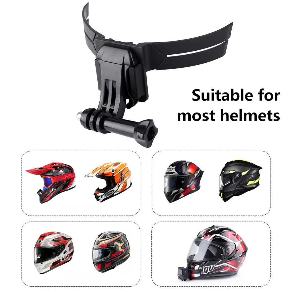 Motorcycle Helmet Camera Mount Motorbike Hat Chin Bracket Holder for GoPro