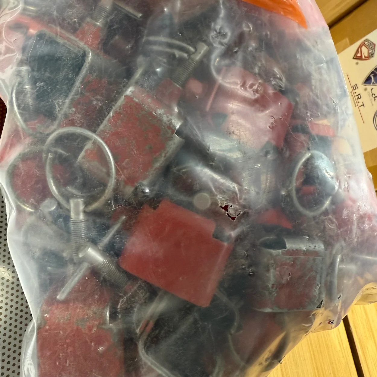 2 Pack USGI Red Firing Blank Adapter BFA 5.56mm/.223 Military Surplus