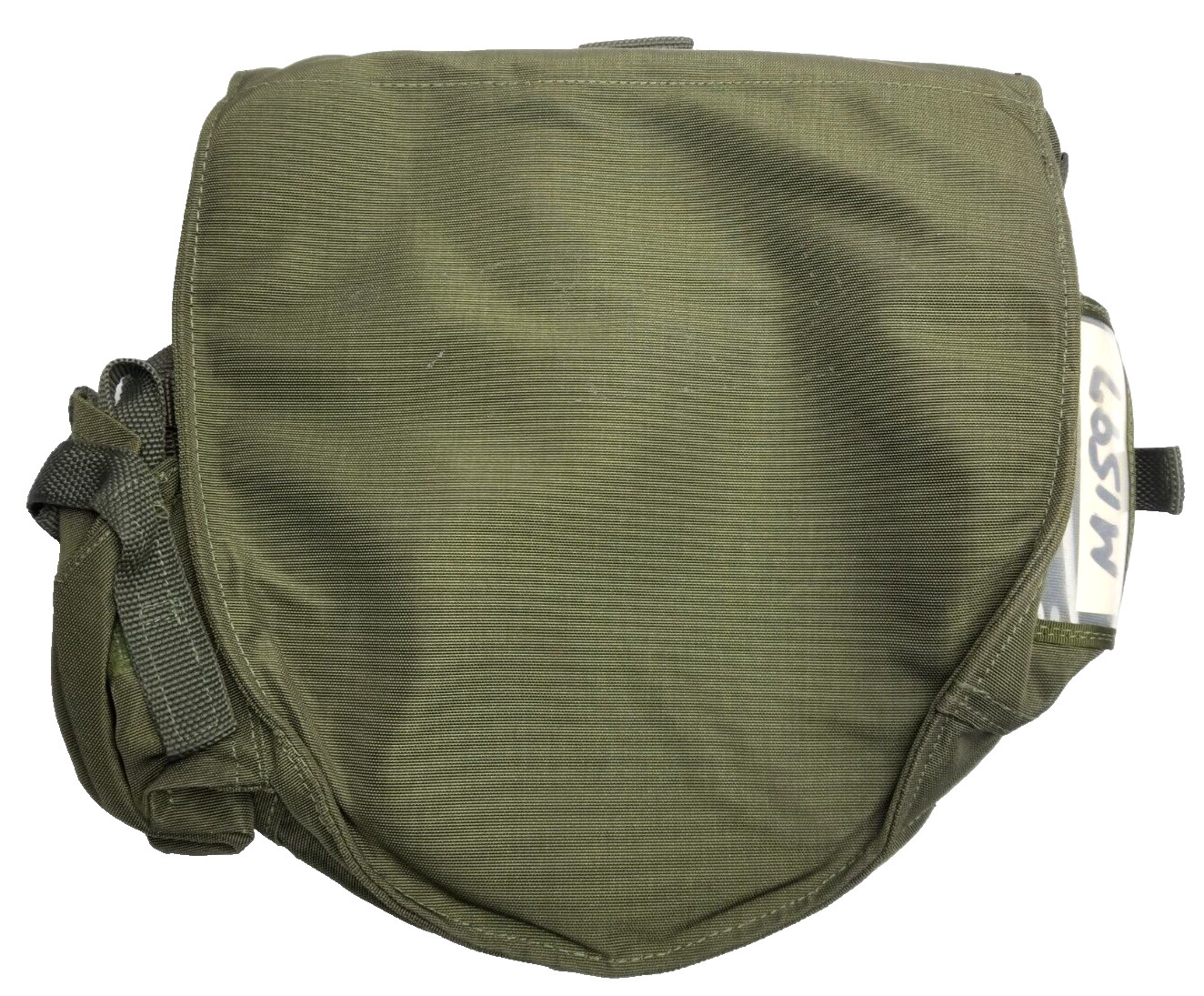 USGI MILITARY M40 SERIES GAS MASK BAG OD GREEN CARRIER ARMY PACK HAVERSACK EXC