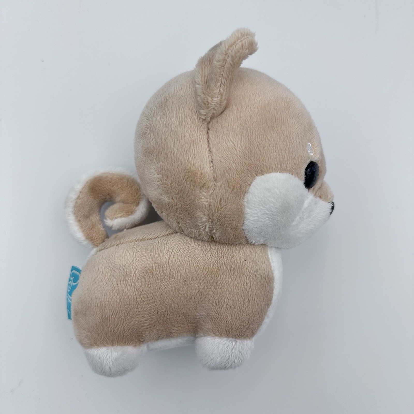 10” Miniso Life + 5” Bellzi Plush Stuffed Shiba Inu Corgi Dog Sitting Lot Of 2