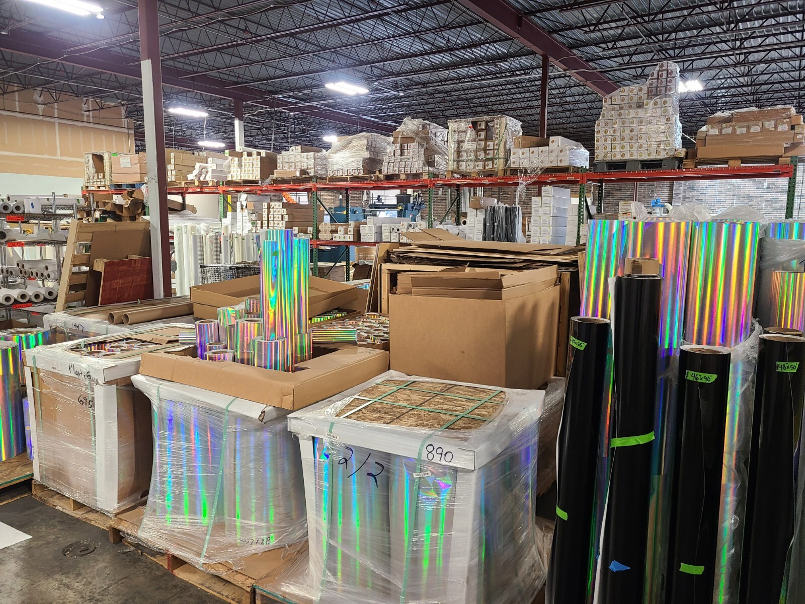 3.0 mil Gloss Clear Transparent Cut Sign Vinyl PVC Self-Adhesive 5-Year Film