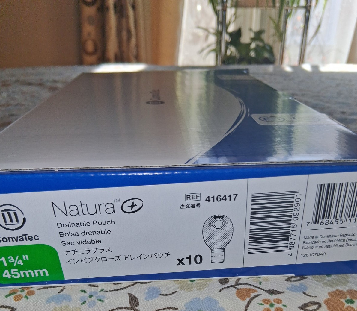 10 Convatec 416417 Natura Drainable Pouches Exp 1-30