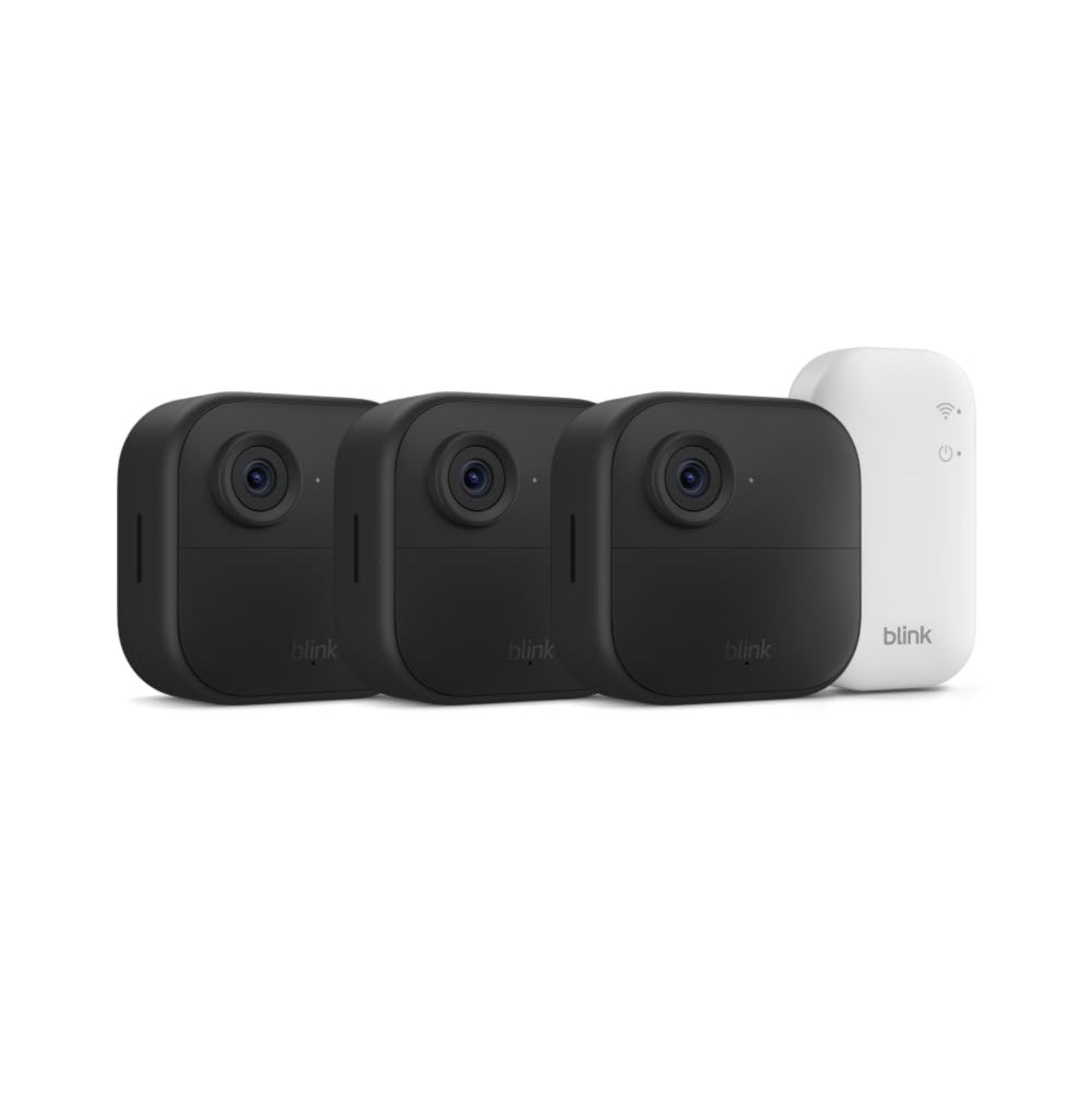 Blink Outdoor 4 Wireless Smart Security Camera, 2 Yrs Battery, 3 Cameras, Newest
