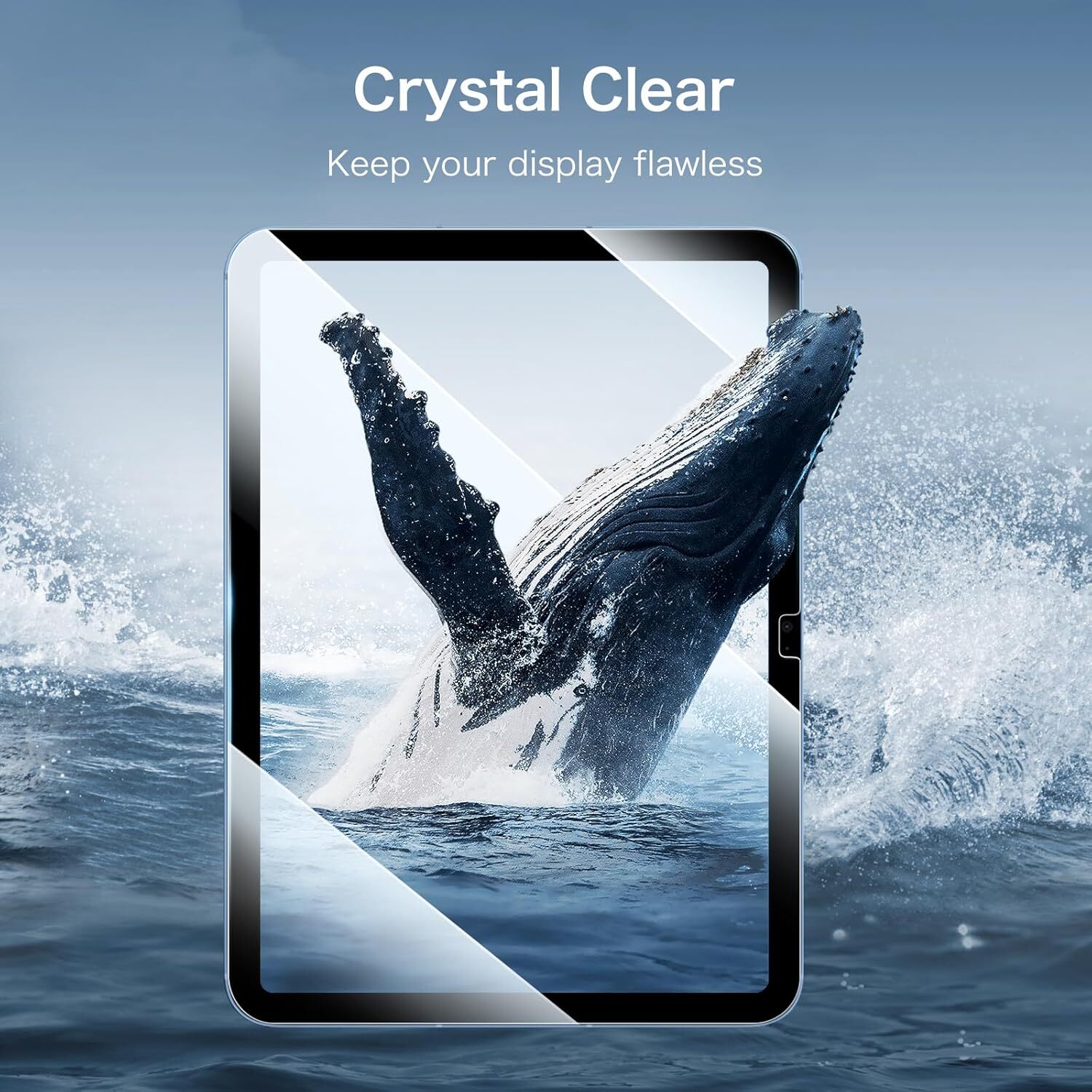 (2 Pack) Screen Protector for iPad (A16) 11th Gen 11 Inch (2025) ＆ iPad 10th Gen